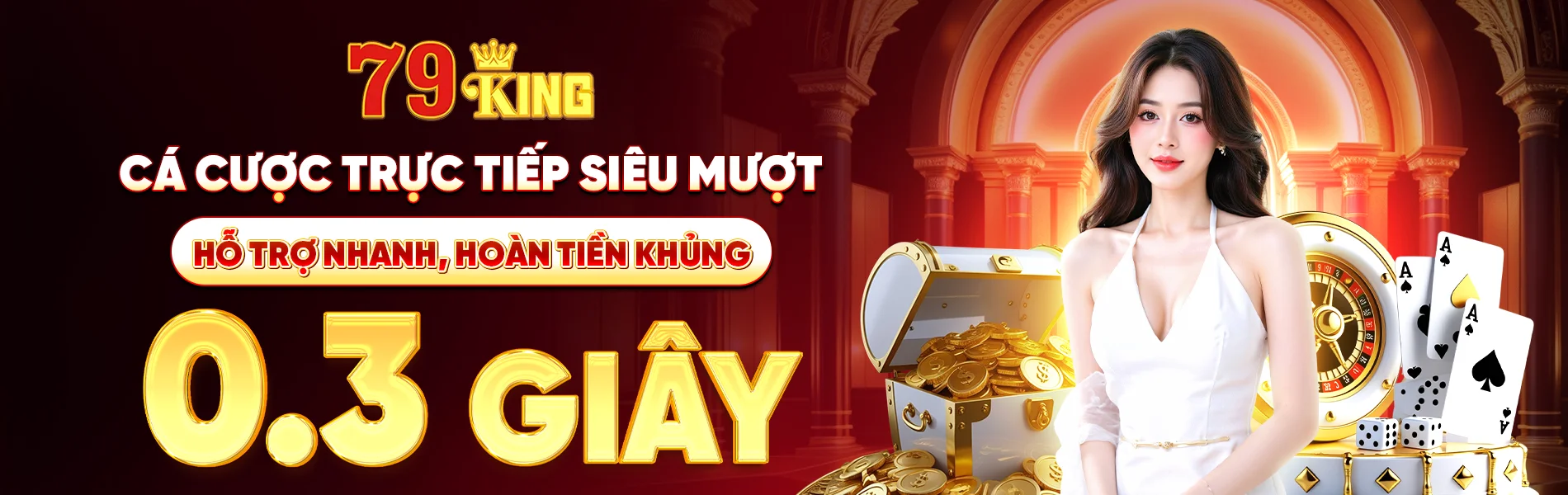 Banner 79King về nổ hũ, slot game và bắn cá và nội dung giải trí đa dạng